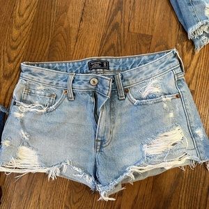 Abercrombie jean shorts